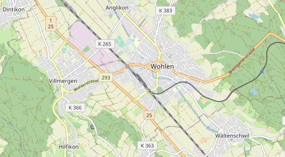 Eventlocations auf Karte