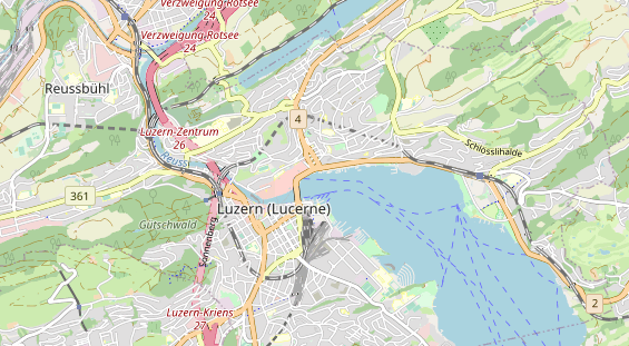 Eventlocations auf Karte