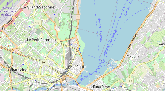 Eventlocations auf Karte