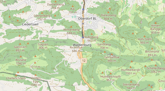 Eventlocations auf Karte