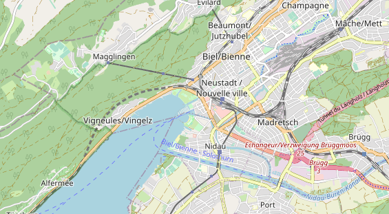 Eventlocations auf Karte