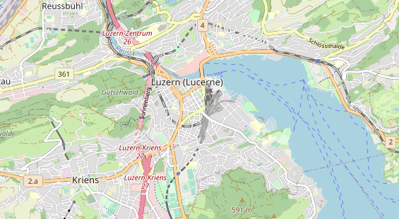 Eventlocations auf Karte