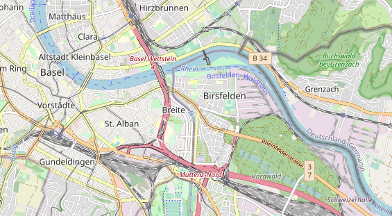 Eventlocations auf Karte