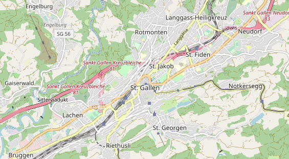 Eventlocations auf Karte