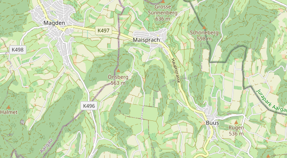 Eventlocations auf Karte
