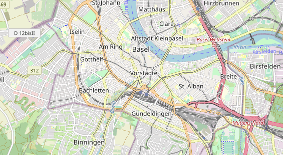 Eventlocations auf Karte