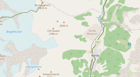 Eventlocations auf Karte