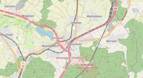 Eventlocations auf Karte