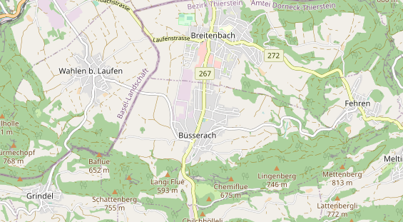 Eventlocations auf Karte