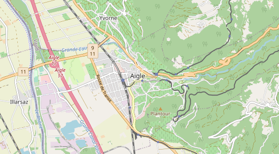 Eventlocations auf Karte