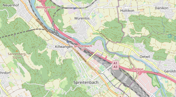 Eventlocations auf Karte