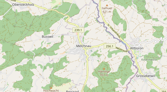 Eventlocations auf Karte