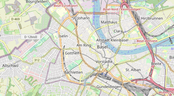 Eventlocations auf Karte