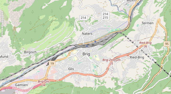 Eventlocations auf Karte