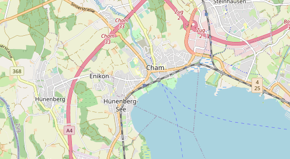 Eventlocations auf Karte