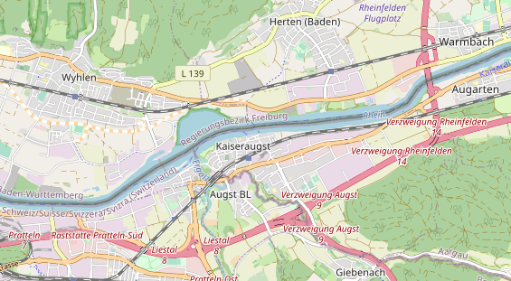 Eventlocations auf Karte
