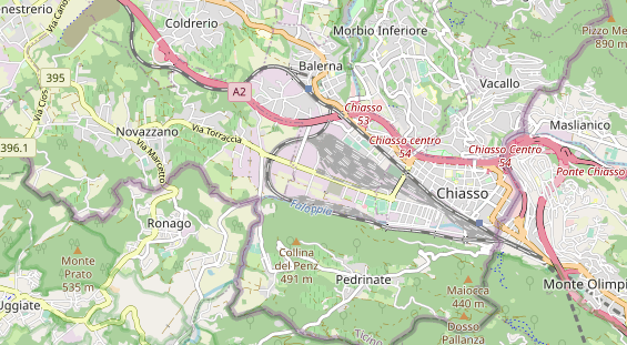 Eventlocations auf Karte