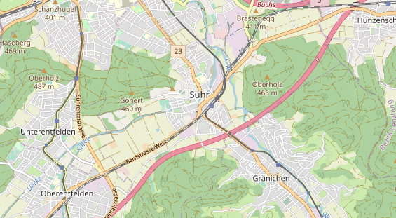 Eventlocations auf Karte