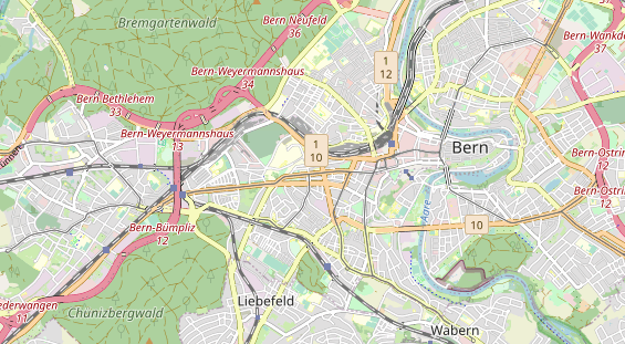 Eventlocations auf Karte