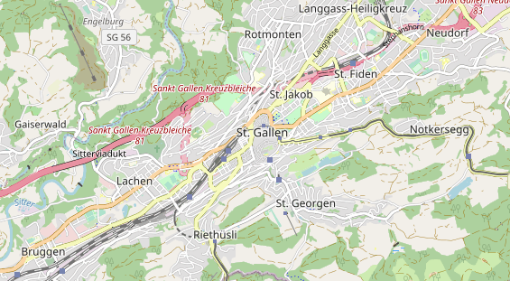 Eventlocations auf Karte