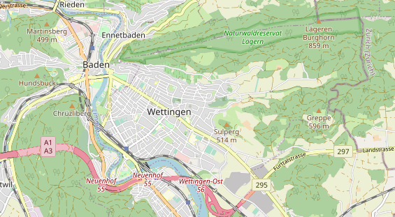 Eventlocations auf Karte