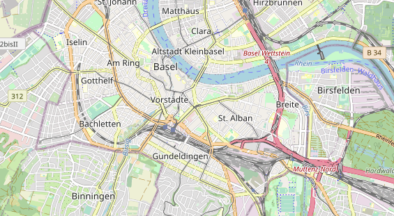 Eventlocations auf Karte