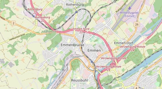 Eventlocations auf Karte