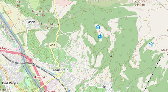 Eventlocations auf Karte