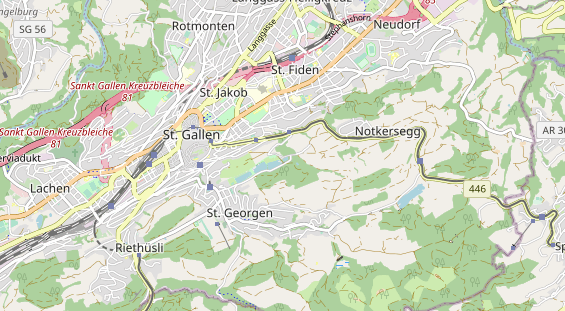 Eventlocations auf Karte