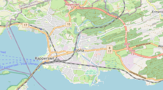 Eventlocations auf Karte