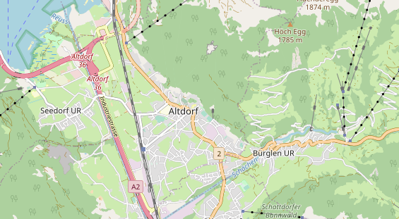 Eventlocations auf Karte