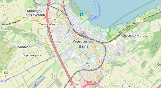 Eventlocations auf Karte