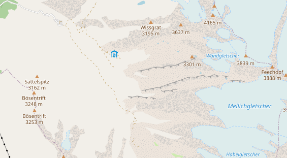 Eventlocations auf Karte