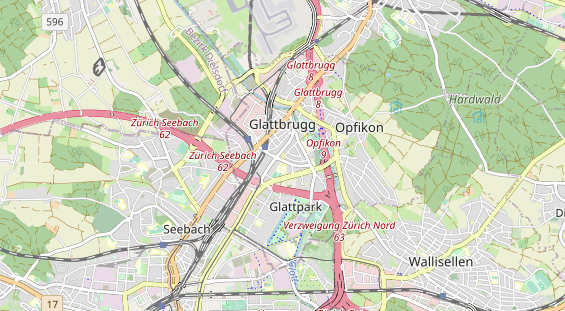 Eventlocations auf Karte