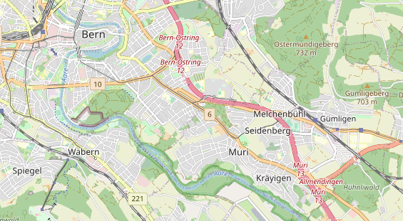 Eventlocations auf Karte