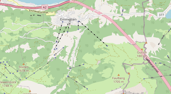 Eventlocations auf Karte