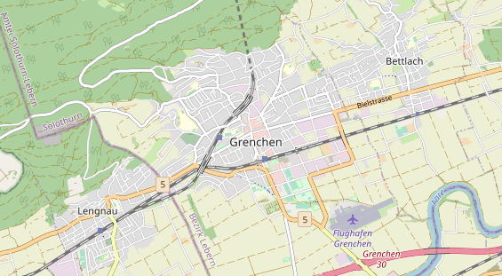 Eventlocations auf Karte