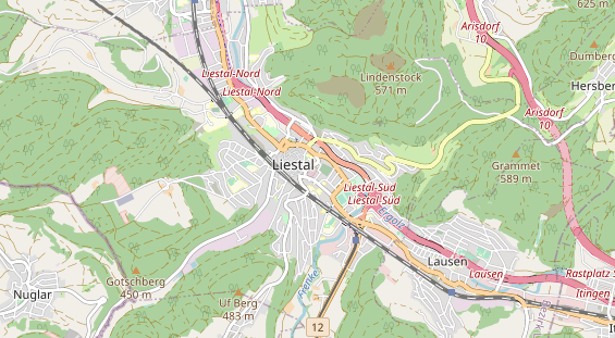Eventlocations auf Karte