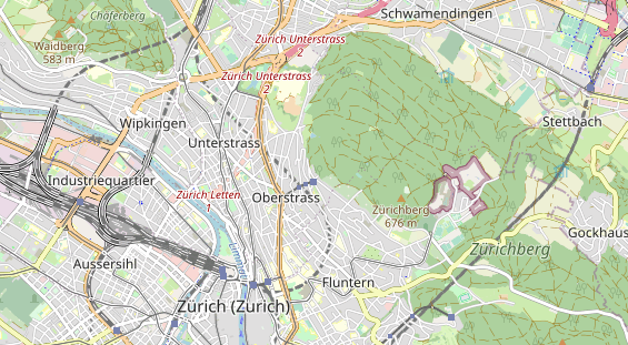 Eventlocations auf Karte