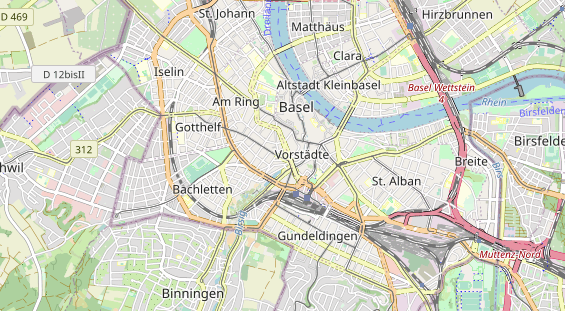 Eventlocations auf Karte
