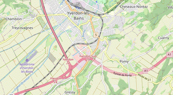 Eventlocations auf Karte
