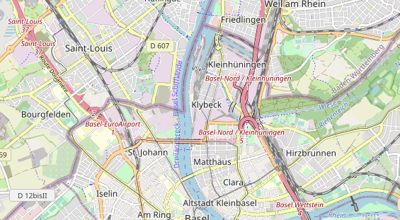 Eventlocations auf Karte