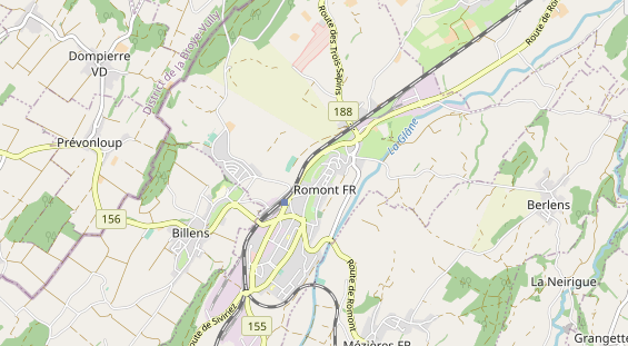 Eventlocations auf Karte