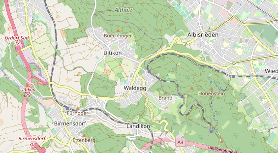 Eventlocations auf Karte