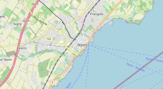 Eventlocations auf Karte