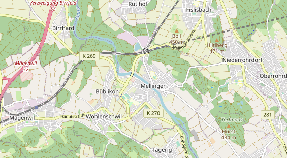Eventlocations auf Karte