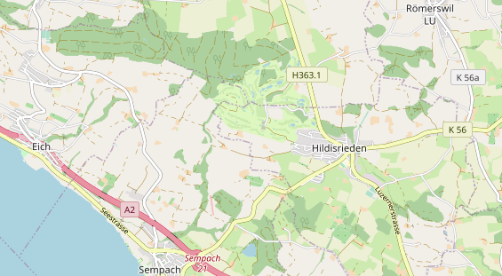 Eventlocations auf Karte