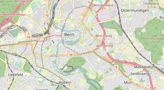Eventlocations auf Karte