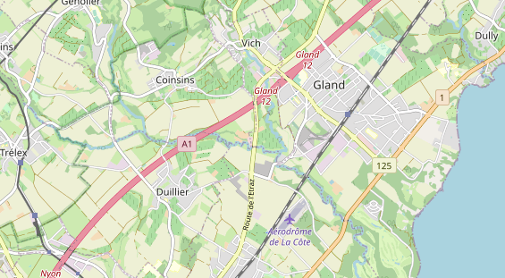 Eventlocations auf Karte