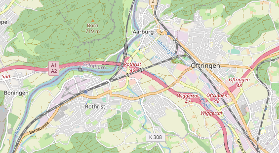Eventlocations auf Karte